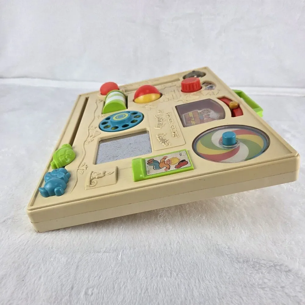 Vintage 1973 Fisher Price Activity Center #134 All Activities Work Fast Ship